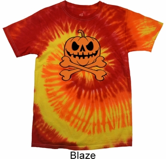tie dye pumpkin shirt