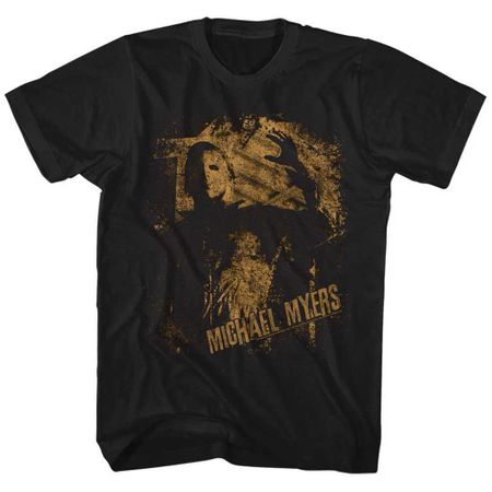 Halloween Shirt Michael Myers Black T-Shirt