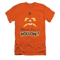 Halloween Shirt Slim Fit So Hollow Orange T-Shirt