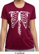 Halloween Skeleton Ladies Moisture Wicking Shirt