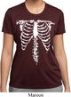 Halloween Skeleton Ladies Moisture Wicking Shirt