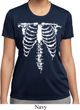 Halloween Skeleton Ladies Moisture Wicking Shirt