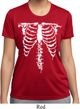 Halloween Skeleton Ladies Moisture Wicking Shirt