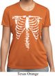 Halloween Skeleton Ladies Moisture Wicking Shirt