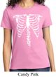 Halloween Skeleton Ladies Shirt