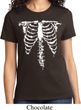 Halloween Skeleton Ladies Shirt