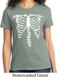 Halloween Skeleton Ladies Shirt