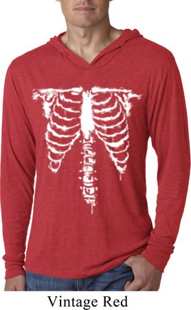 Halloween Skeleton Lightweight Hoodie Shirt