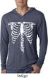 Halloween Skeleton Lightweight Hoodie Shirt