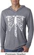 Halloween Skeleton Lightweight Hoodie Shirt