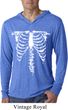 Halloween Skeleton Lightweight Hoodie Shirt