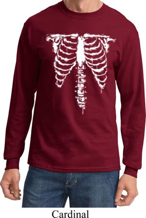 Halloween Skeleton Long Sleeve Shirt