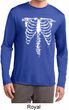 Halloween Skeleton Mens Dry Wicking Long Sleeve Shirt