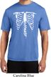 Halloween Skeleton Mens Moisture Wicking Shirt