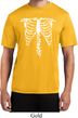 Halloween Skeleton Mens Moisture Wicking Shirt