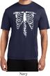Halloween Skeleton Mens Moisture Wicking Shirt
