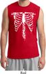 Halloween Skeleton Mens Muscle Shirt