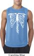 Halloween Skeleton Mens Sleeveless Shirt