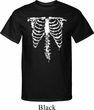 Halloween Skeleton Mens Tall Shirt