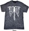 Halloween Skeleton Mineral Tie Dye Shirt