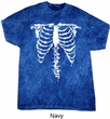 Halloween Skeleton Mineral Tie Dye Shirt