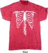 Halloween Skeleton Mineral Tie Dye Shirt