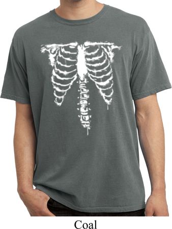 Halloween Skeleton Pigment Dyed Shirt