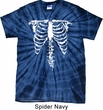 Halloween Skeleton Spider Tie Dye Shirt
