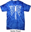 Halloween Skeleton Spider Tie Dye Shirt