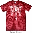 Halloween Skeleton Spider Tie Dye Shirt