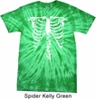 Halloween Skeleton Spider Tie Dye Shirt
