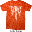 Halloween Skeleton Spider Tie Dye Shirt