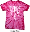 Halloween Skeleton Spider Tie Dye Shirt