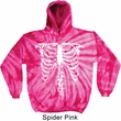Halloween Skeleton Tie Dye Hoodie