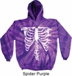 Halloween Skeleton Tie Dye Hoodie