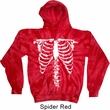 Halloween Skeleton Tie Dye Hoodie