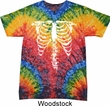 Halloween Skeleton Tie Dye Shirt