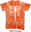 Halloween Skeleton Twist Tie Dye Shirt