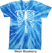 Halloween Skeleton Twist Tie Dye Shirt