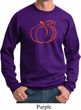 Halloween Sweatshirt Pumpkin Sketch Sweat Shirt