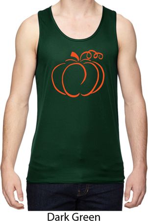 Halloween Tank Top Pumpkin Sketch Dry Wicking Tanktop