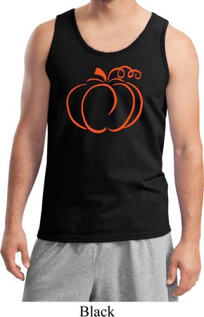 Halloween Tank Top Pumpkin Sketch Tanktop