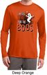 Halloween Tee I'm Here for the Boos Dry Wicking Long Sleeve
