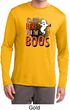Halloween Tee I'm Here for the Boos Dry Wicking Long Sleeve