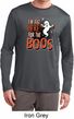 Halloween Tee I'm Here for the Boos Dry Wicking Long Sleeve
