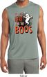 Halloween Tee I'm Here for the Boos Dry Wicking Sleeveless Shirt