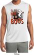 Halloween Tee I'm Here for the Boos Dry Wicking Sleeveless Shirt
