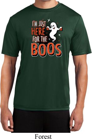 Halloween Tee I'm Here for the Boos Dry Wicking T-shirt