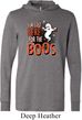 Halloween Tee I'm Here for the Boos Lightweight Hoodie