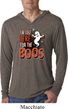 Halloween Tee I'm Here for the Boos Lightweight Hoodie Tee